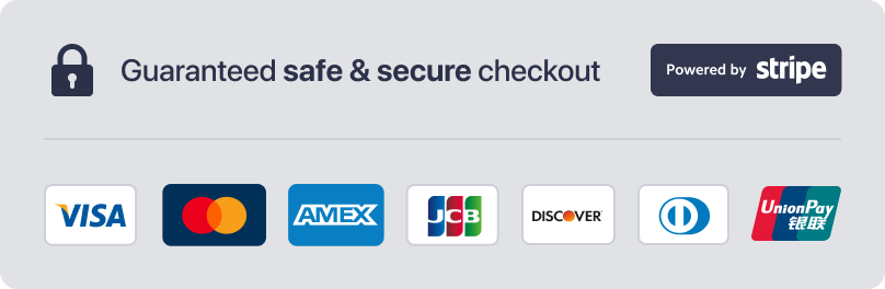 Guaranteed safe and secure checkout